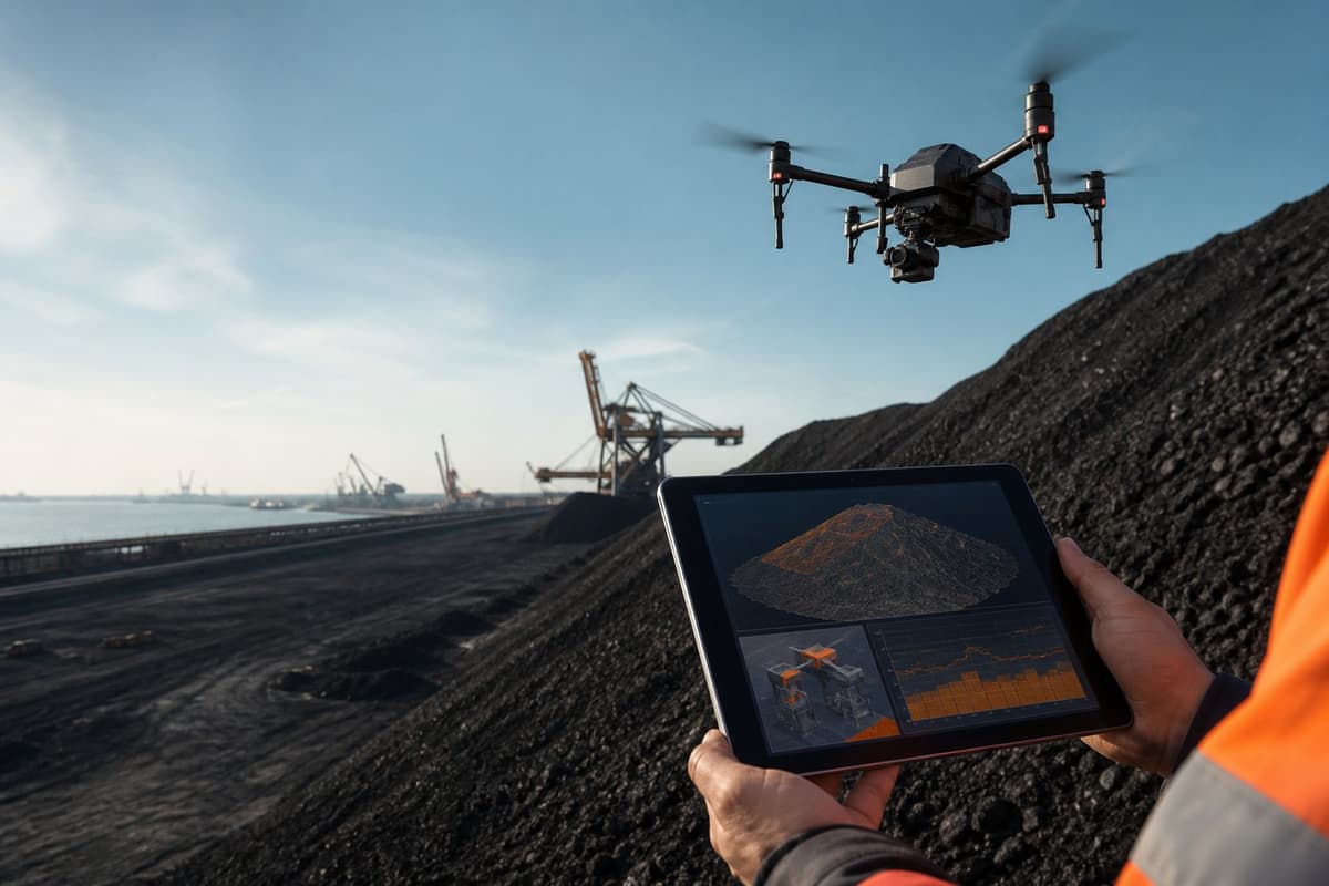 Drone Stocktaking: Automating Volumetric Data into Sage ERP